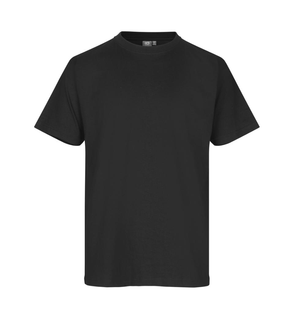 ID T-time Klassisk Sort Herre T-shirt – Kvalitet og Stil