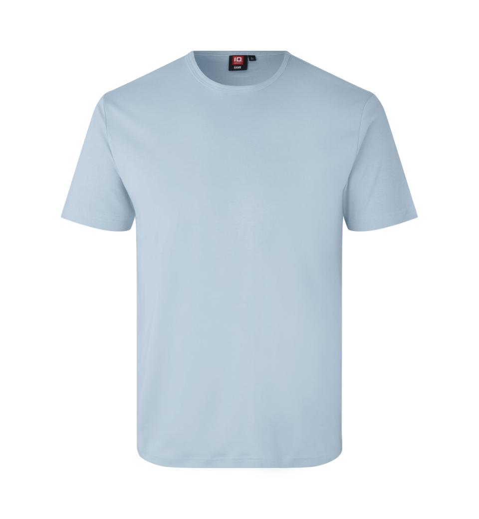 ID Interlock T-shirt 0517 – Lys Blå til Mænd, Udsalg!
