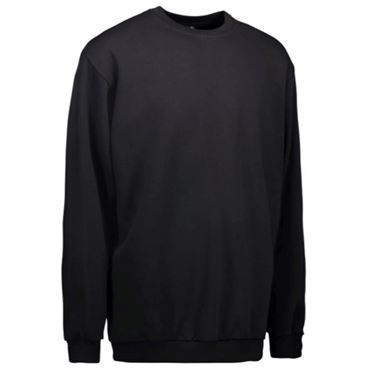 ID Game Sweatshirt 0604 i Sort til Herrer - Hurtig Levering!