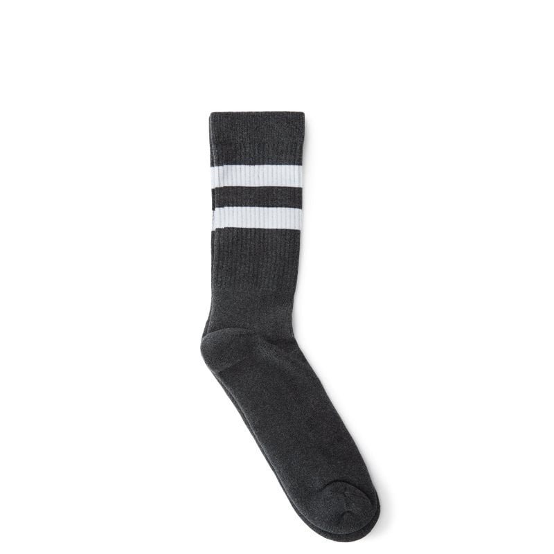 Klassiske Tennisstrømper i Grå/Hvid - Uundgåelig Must-Have