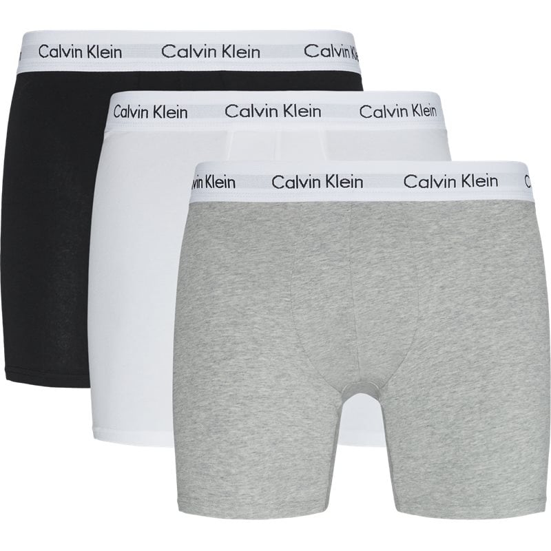 Calvin Klein 3-pak Tights Grå Hvid Sort