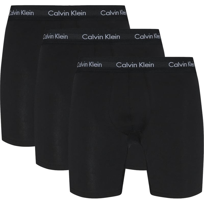 Calvin Klein 3-pak sorte tights - kvalitet til hverdag