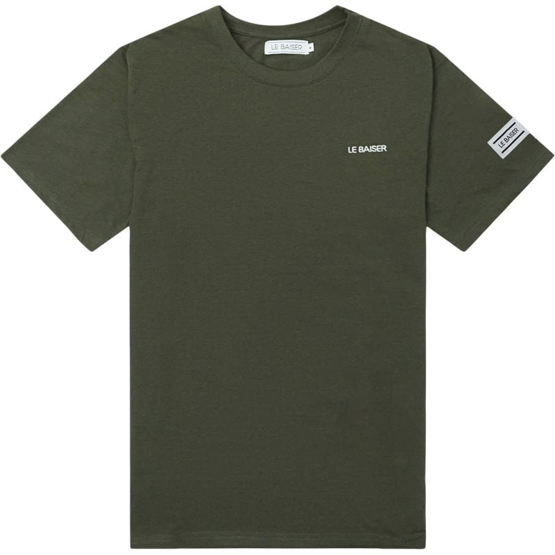 Le Baiser Bourg T-shirt med broderet logo