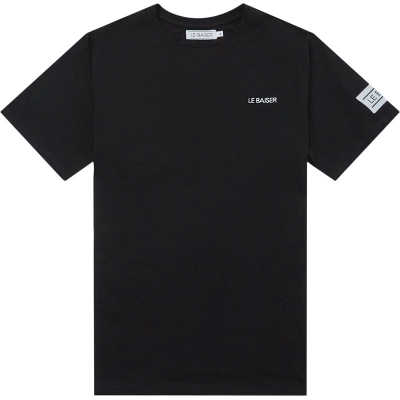 Le Baiser Bourg T-shirt i sort – Must-have til garderoben!
