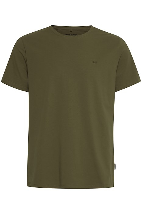 Blend T-shirt i mosfarve - Hurtig levering!