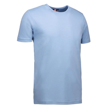 ID Interlock T-shirt til herrer - Lys Blå 100% Bomuld