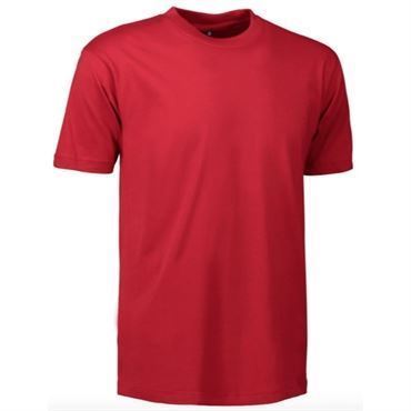 ID T-time T-shirt 0510 i Rød – Klassisk Herre T-shirt