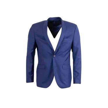 Elegant Mørkeblå Blazer fra Pre End – Perfekt til Fest og Hverdag