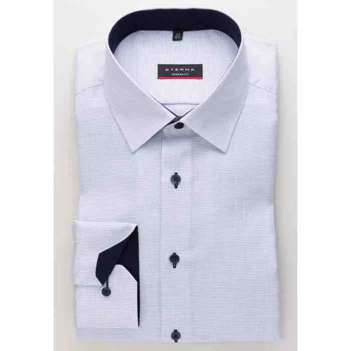 Eterna Modern Fit Skjorte Længde 68 4671 X14p 11 43 Xl