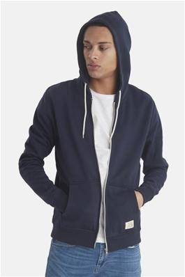 Blend Sweat Cardigan i Navy - Hurtig levering!