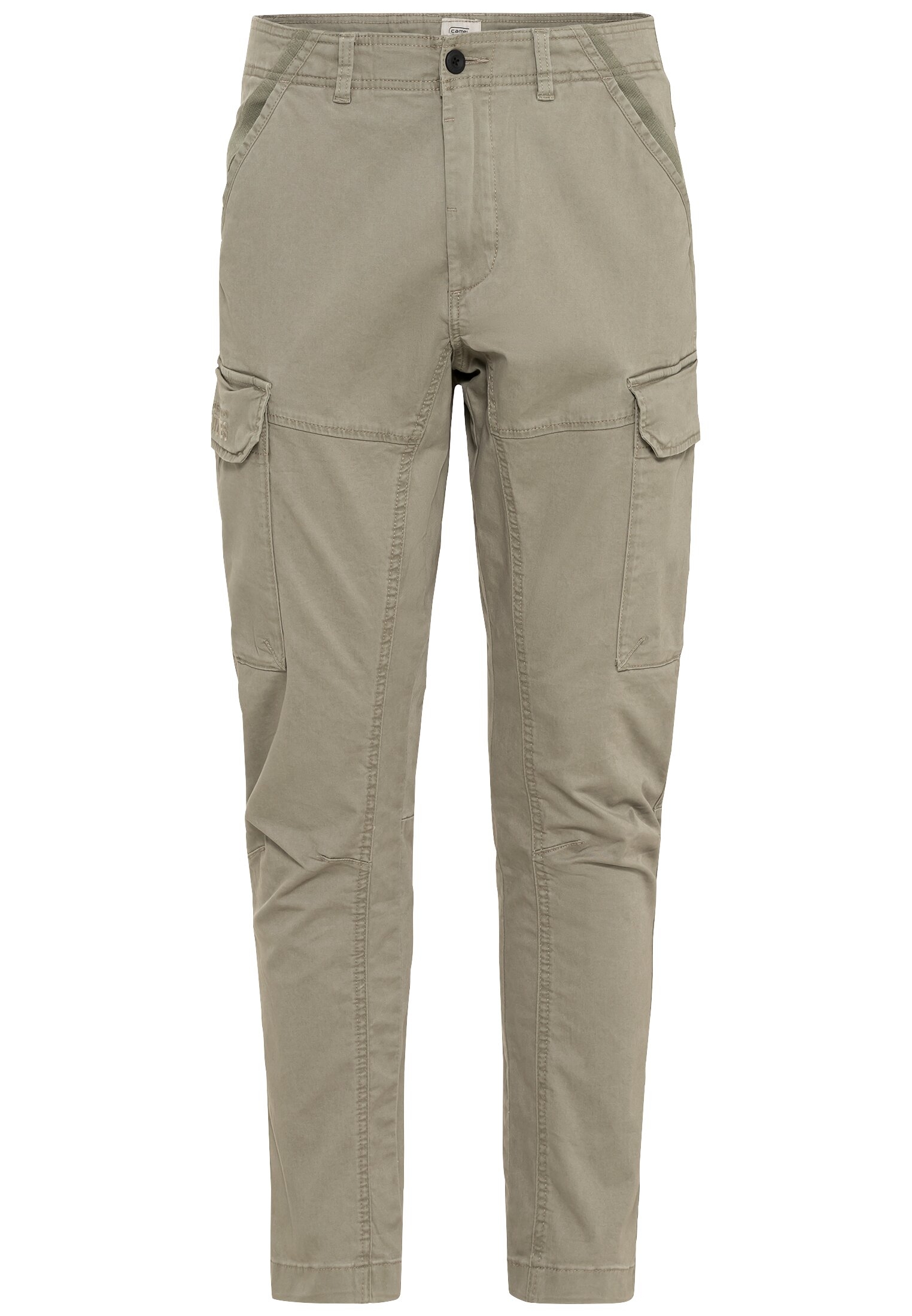 Camel Active Cargo Bukser i Khaki – Tapered Fit Tilbud!