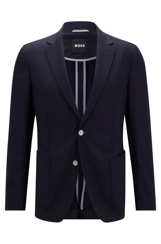 BOSS Black 2-delt jakkesæt med blazer og bukser