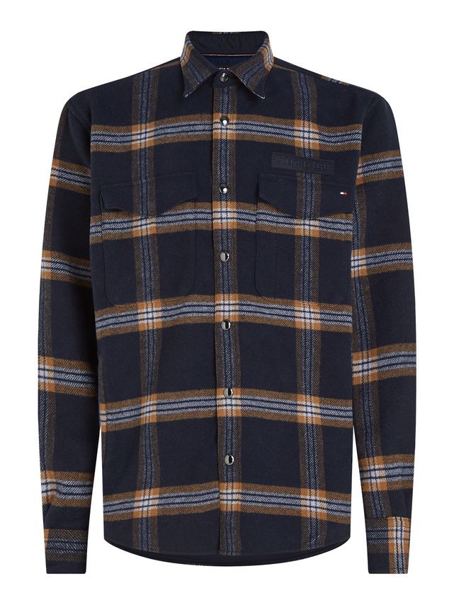 Brushed Check Overshirt
