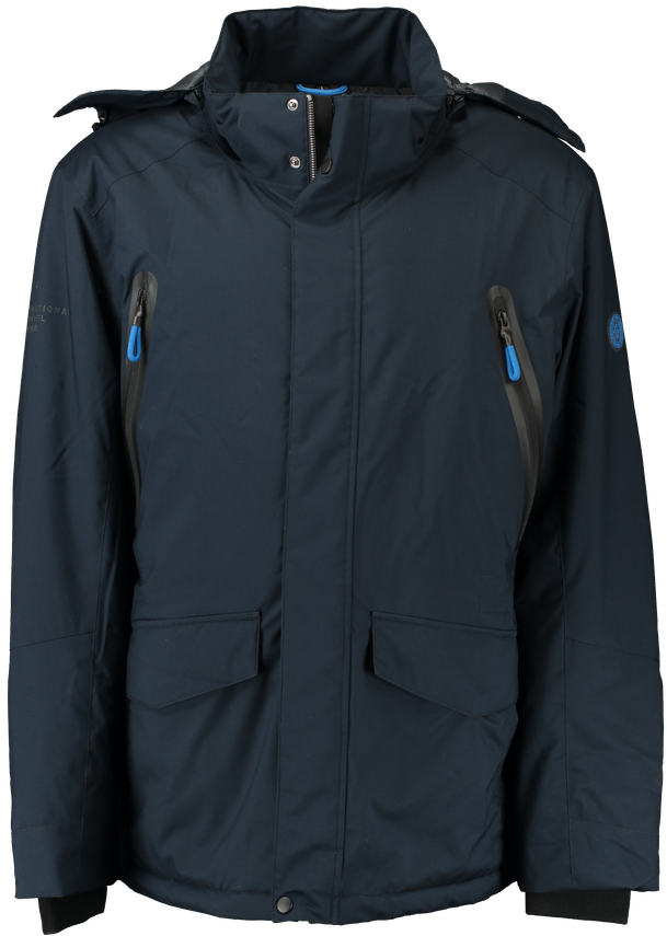 Tech Jacket Regular Fit fra Black Blue – Stort udvalg!