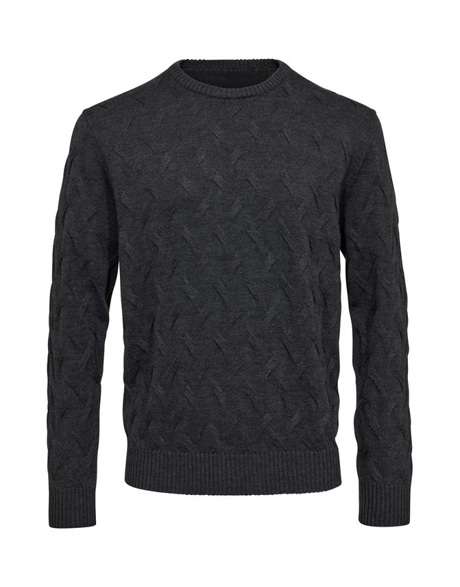 Moderne O-neck Uldstrik - Stilfuld og Komfortabel Strik