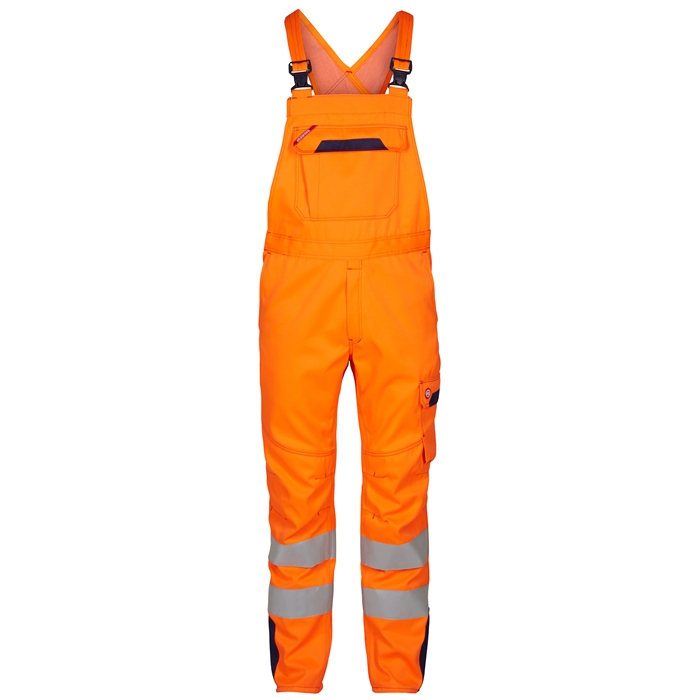 Fe-engel Safety Overall EN 20471 - Orange/Marine K96