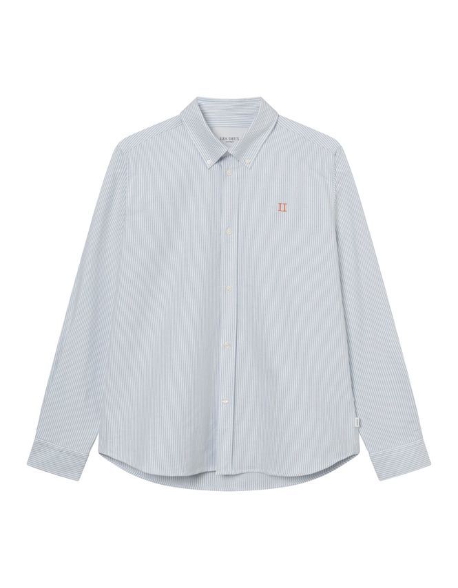 Les Deux Oxford Skjorte med Kontrast - Stilfuld Elegance