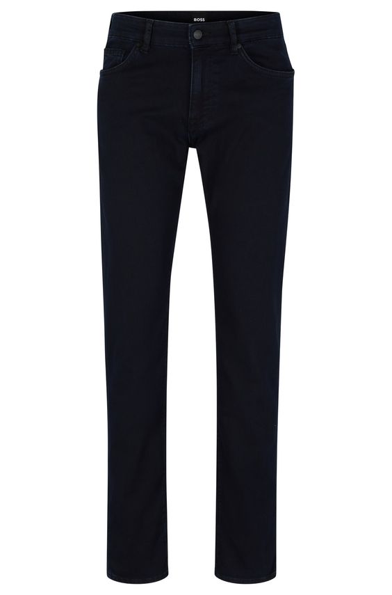 BOSS Black Regular Fit Jeans i Comfort-Stretch Denim