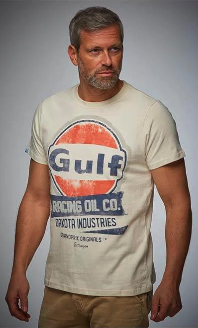 Gulf Racing T-shirt – Original Merchandise til motorsportsfans
