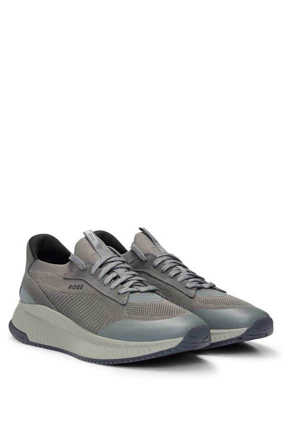 BOSS Black TTNM EVO Sneakers med Løbeinspireret Design