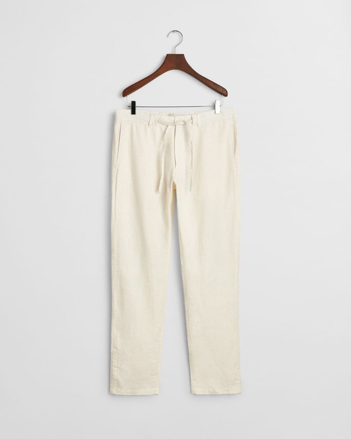 Relaxed Linen Ds Pants