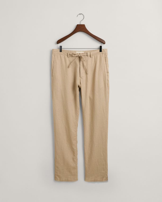 Relaxed Linen Ds Pants