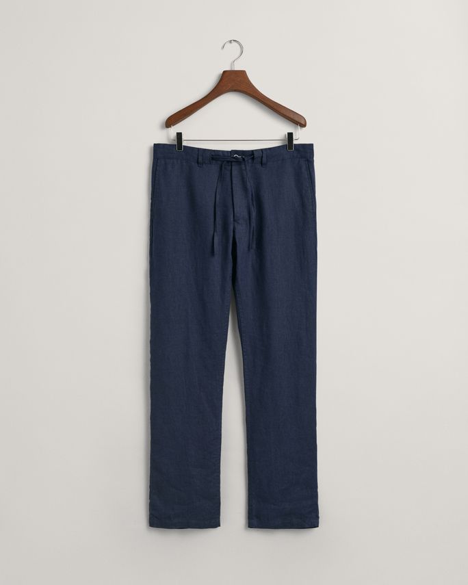 Relaxed Linen Ds Pants