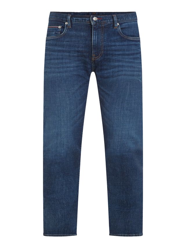 Slim Bleecker Pstr Gulf Blue fra Tommy Hilfiger - Tilbud!