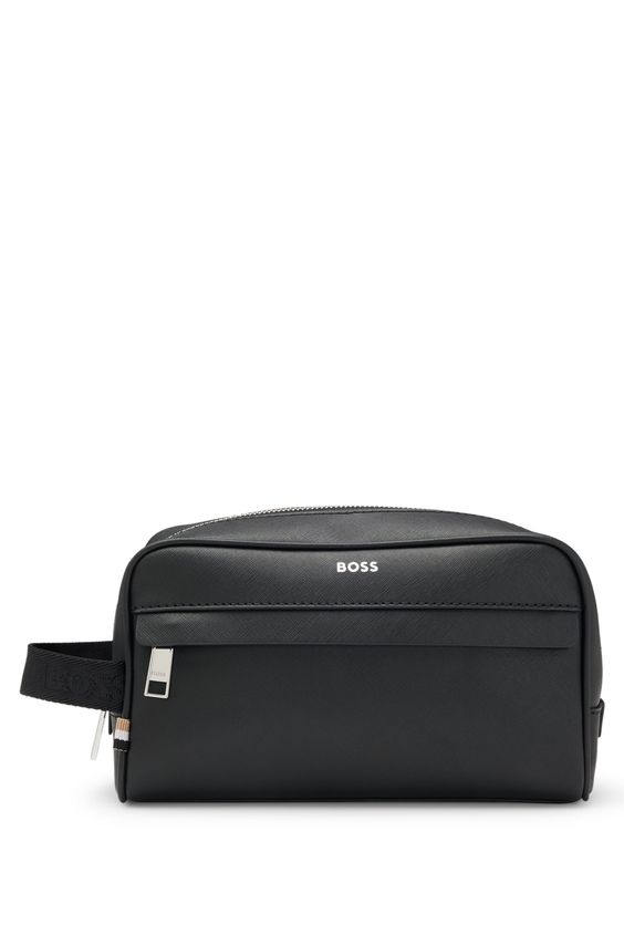 Elegant Zair Toilettaske fra BOSS Black – Praktisk Rejseledsager