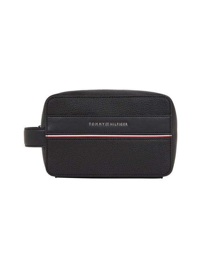 Tommy Hilfiger TH Corp Toilettaske i PU - Eksklusiv Stil