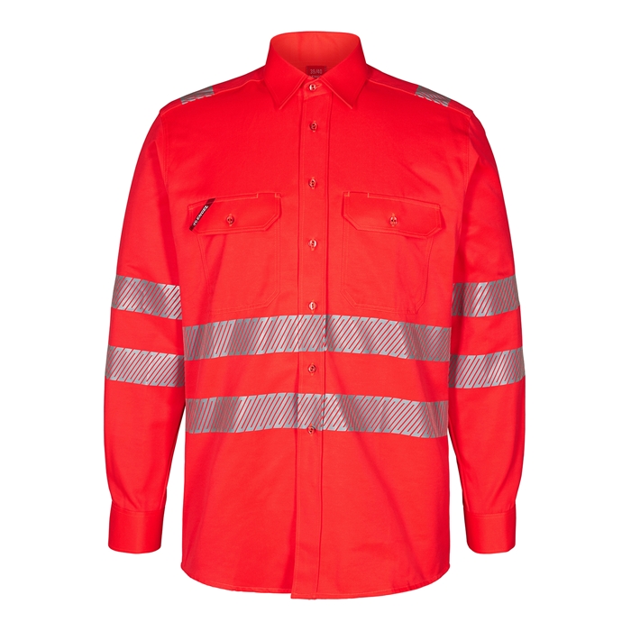 Fe-engel Safety Skjorte - Rød-41 42