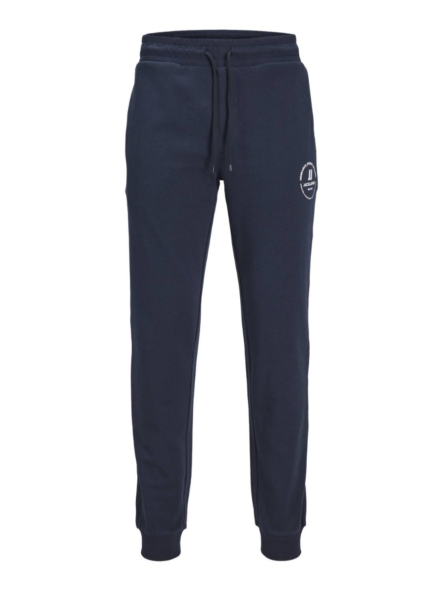 Jack & Jones Plus Size Sweatpants Gordon - Navy Blazer