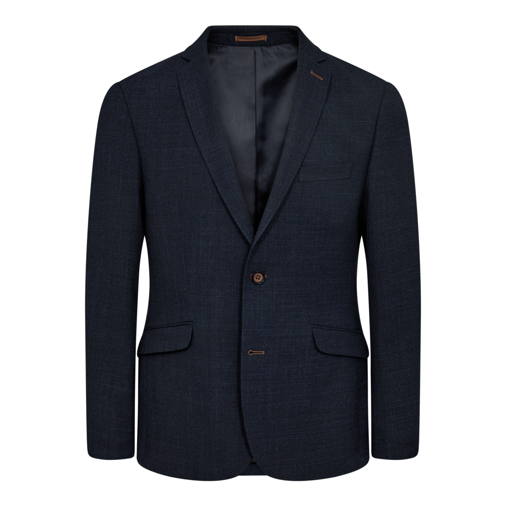 Sunwill Blazer i Mørk Marine - Modern Fit Tilbud!