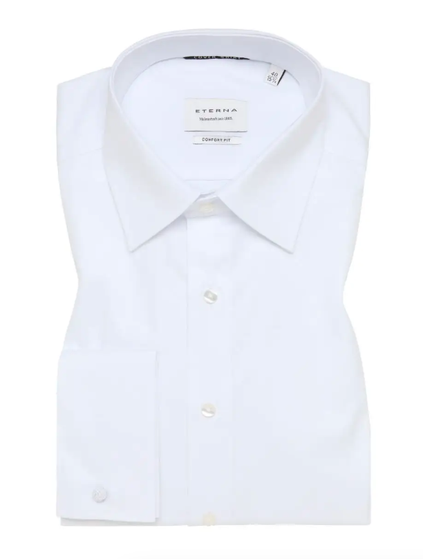 Eterna Dobbelt Manchet Skjorte Comfort Fit 8817 E49e 00-45 2xl