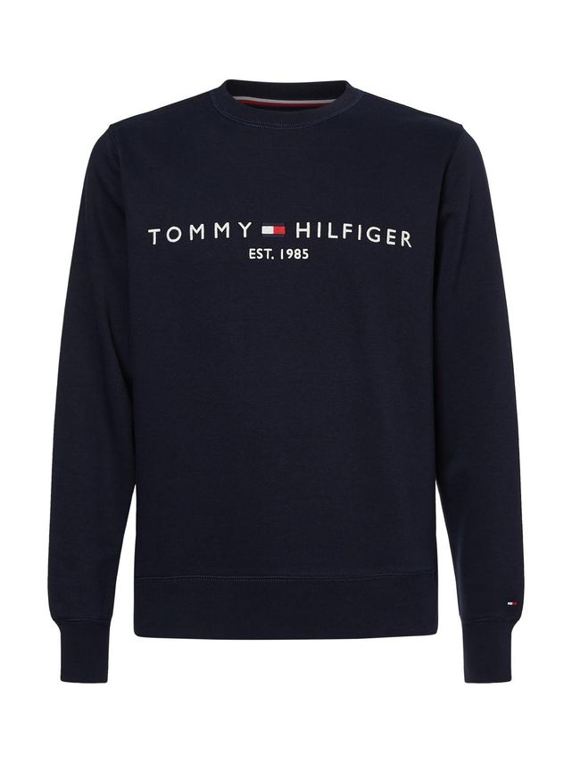 Tommy Hilfiger Sweatshirt med Logo - Eksklusiv Stil!