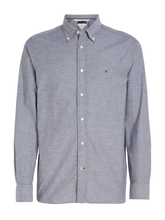 Tommy Hilfiger CORE 1985 Flex Oxford Skjorte - Stilfuld Elegance