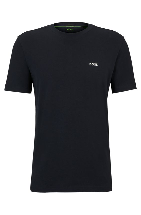 BOSS Green T-shirt med logo – Stilfuld komfort til hverdag