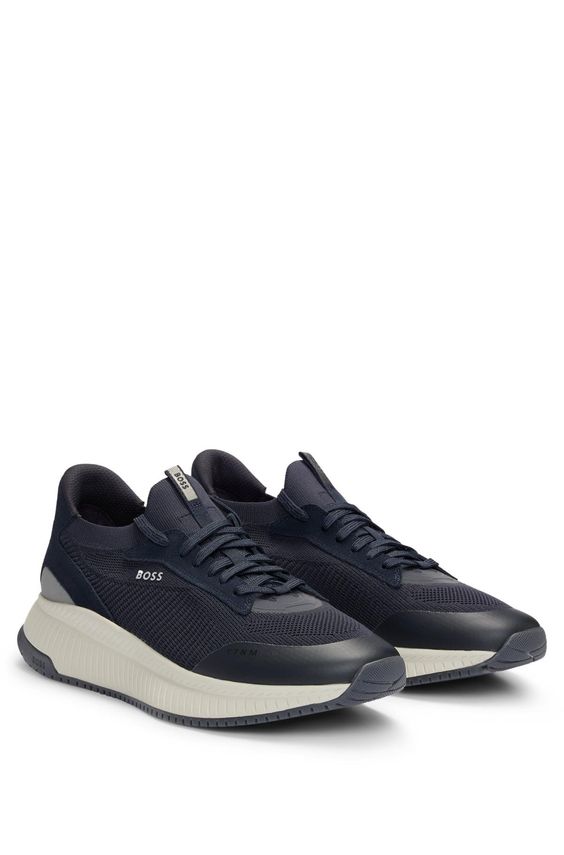 BOSS Black TTNM EVO Sneakers med Løbeinspireret Design