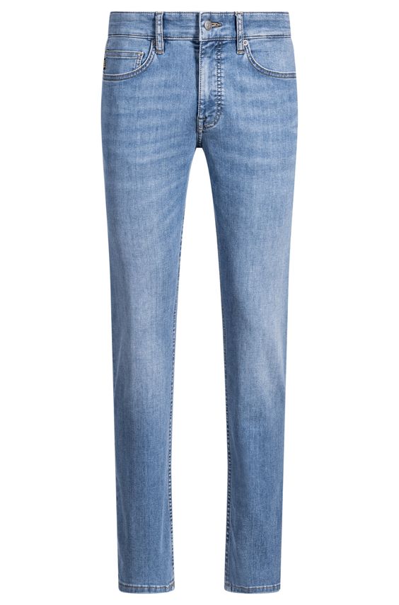 BOSS Orange Slim Fit Jeans i Blå - Komfort og Stil