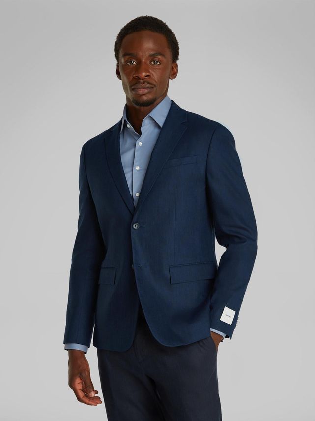 Linen Lyocell Stretch Blazer