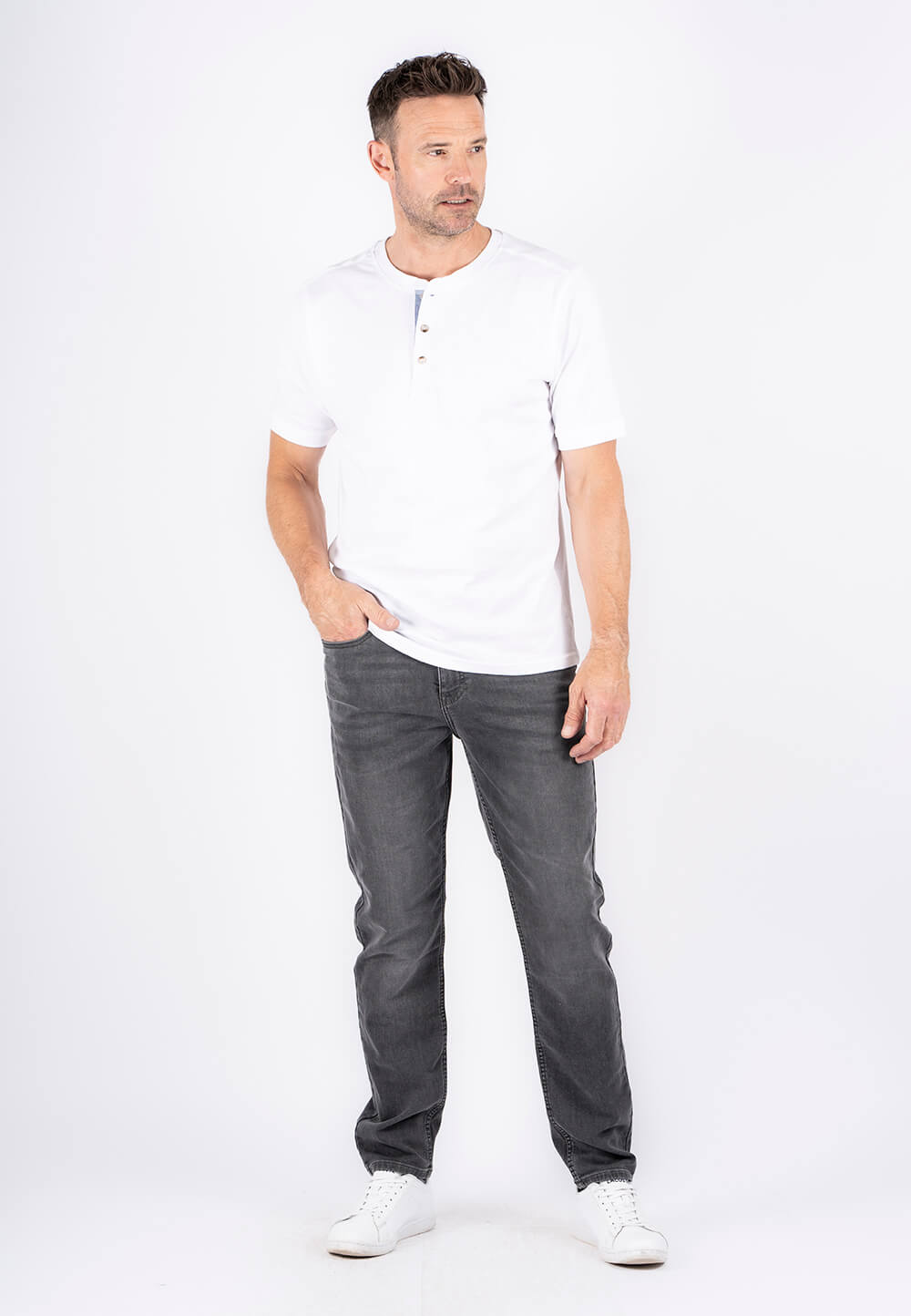 Pre End - Jedi 2185 Jogg Jeans I Grå