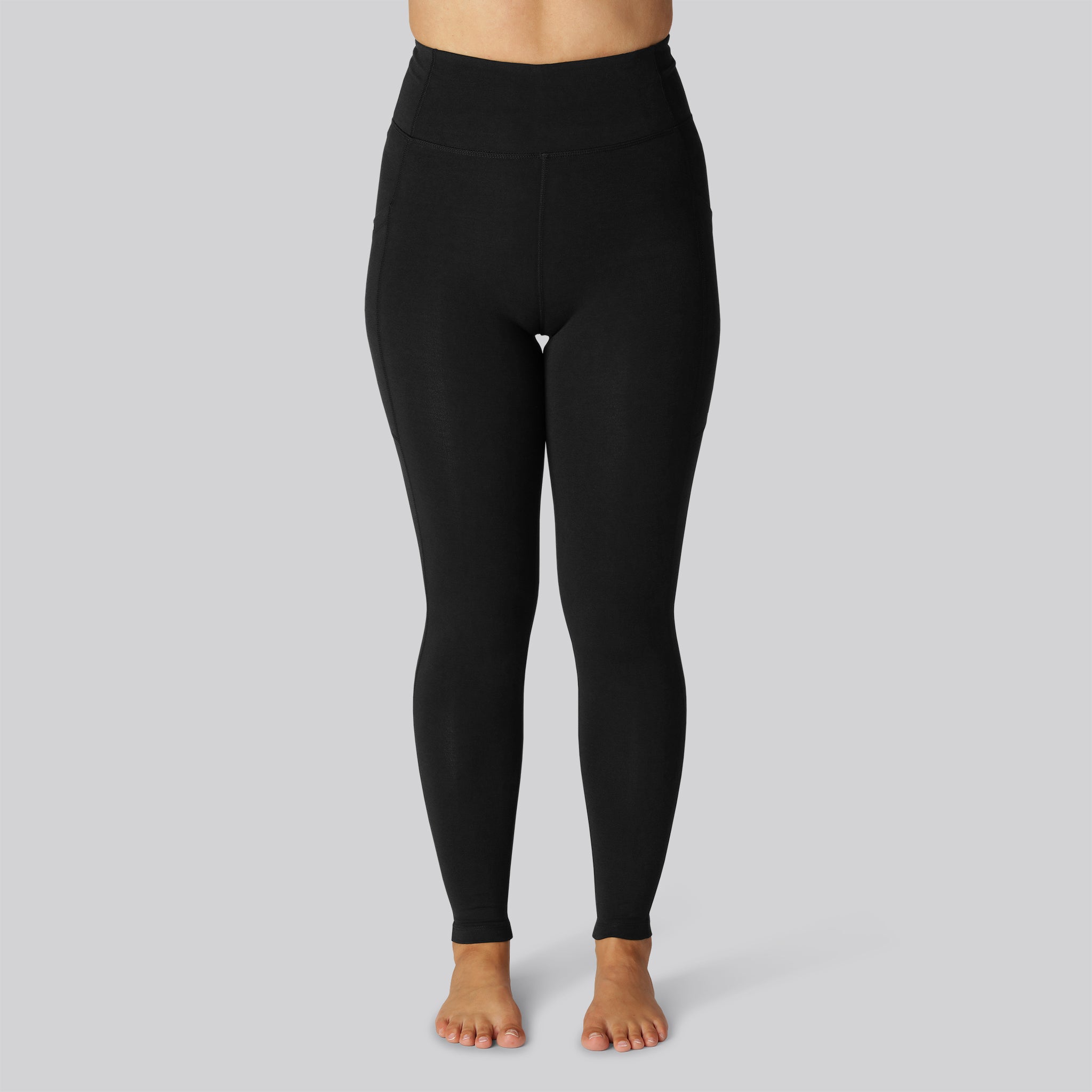 Bambus Fitness Tights I Sort Til Damer