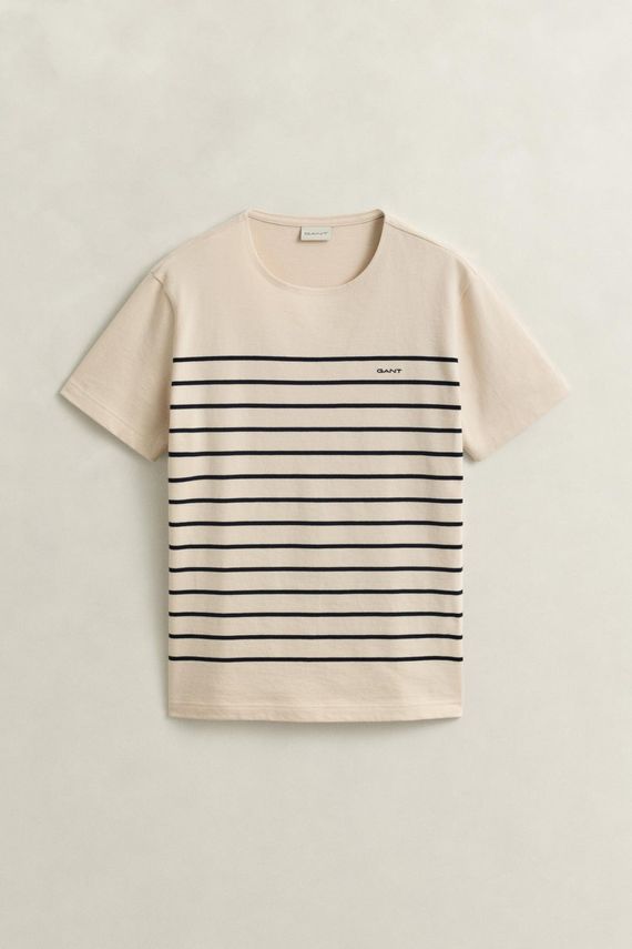 Placed Stripe Ss Tshirt