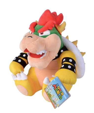 Bowser Bamse - 27cm Super Mario