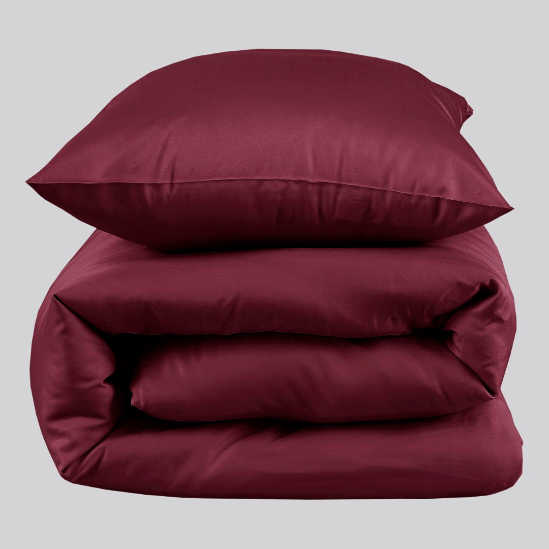 Bambus Sengetøj Bordeaux 140x200