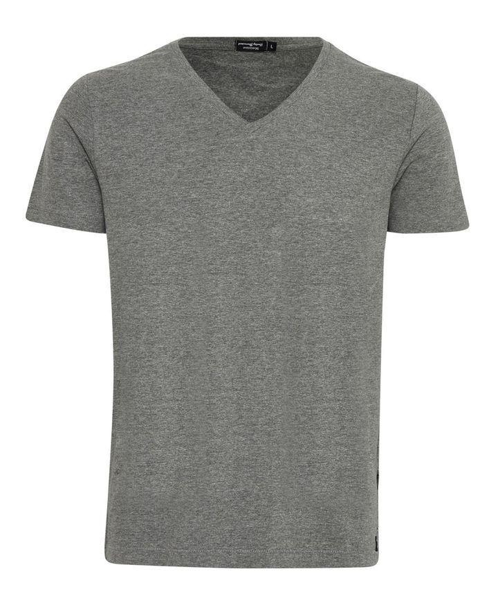 Madelink Cotton Stretch T-shirt med V-udskæring