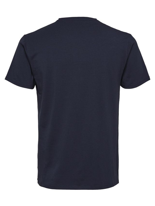 Slhnewpima Ss V-neck Tee B Noo