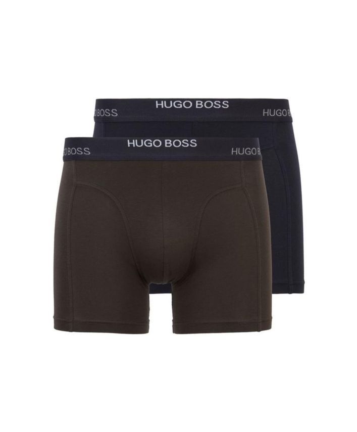 Boxer Brief 2p Solid 10229181