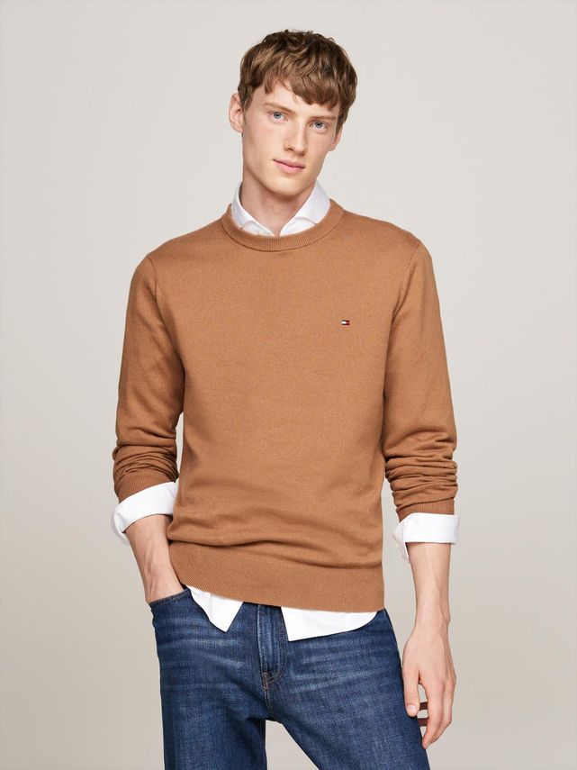 Pima Org Ctn Cashmere Crew Neck