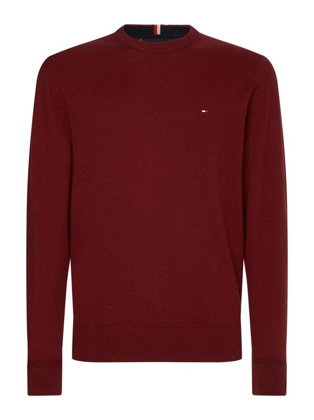 Tommy Hilfiger Pima Cashmere Crew Neck - Luksuriøs trøje